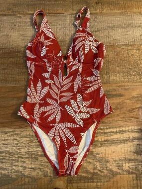 ONE PIECE FLORAL PRINT SZ.M